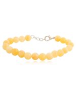 Genuine Healing Calcite Semi Precious Stone Bracelet Psychic Abilities