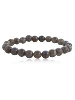 Natural Blue & Green Reiki Labradorite Semi Precious Gemstone Bracelet - Image 2