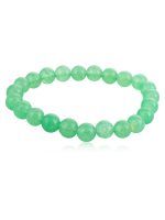 Natural Crystal Aventurine Semi Precious Stone Bracelet For Meditation