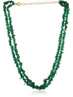 Natural Reiki Crystal Aventurine Semi Precious Necklace For Meditation