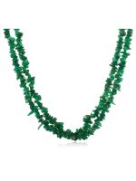 Natural Reiki Crystal Aventurine Semi Precious Necklace For Meditation - Image 2