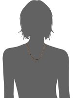 Natural Reiki Crystal Brown Tiger Eye Precious Gemstone Chips Necklace - Image 3