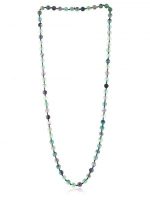 Genuine Fluorite Round Bead Healing Reiki Crystal Mala Recharge Chakra