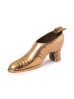 Decorative Brass Shoes Ashtray