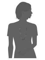 Natural Moss Agate Round Bead Necklace Eliminates Depression & Fear - Image 3