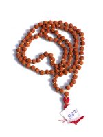Original 5 Mukhi Rudraksha Certified Natural 6mm Beads Japa Mala 108