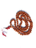 Original 5 Mukhi Rudraksha Certified Natural 6mm Beads Japa Mala 108 - Image 3