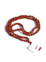 Original 5 Mukhi Rudraksha Certified Natural 4mm Beads Japa Mala 108