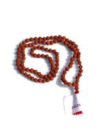 Original 5 Mukhi Rudraksha Certified Natural 4mm Beads Japa Mala 108 - Image 5
