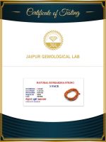 Original 5 Mukhi Rudraksha Certified Natural 4mm Beads Japa Mala 108 - Image 6