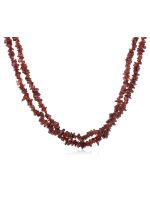 Natural Reiki Crystal Garnet Stone Semi Precious Inspiration Necklace - Image 2