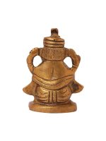 Home Decore Medium Size Brass Ganesh Statue - Image 3
