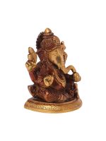 Decorative Brass Ganesh Statue - Image 3