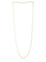 Mother Of Pearl Healing Power Round Bead Protection Stone Necklace