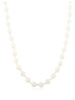 Mother Of Pearl Healing Power Round Bead Protection Stone Necklace - Image 2