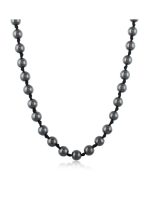 Natural Reiki Crystal Haematite Stone Semi Precious Re-energises Necklace - Image 2