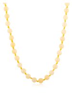 Natural Reiki Healing Calcite Semi Precious Stone Necklace For Energy - Image 2