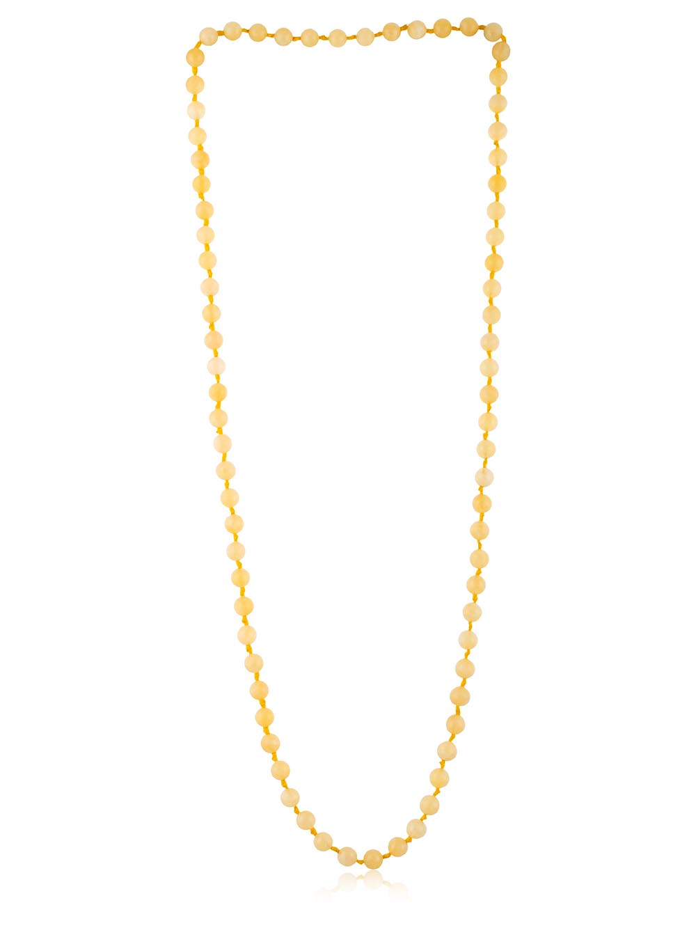 NATURAL-REIKI-HEALING-CALCITE-SEMI.jpg Natural Reiki Healing Calcite Semi Precious Stone Necklace For Energy - Image 1