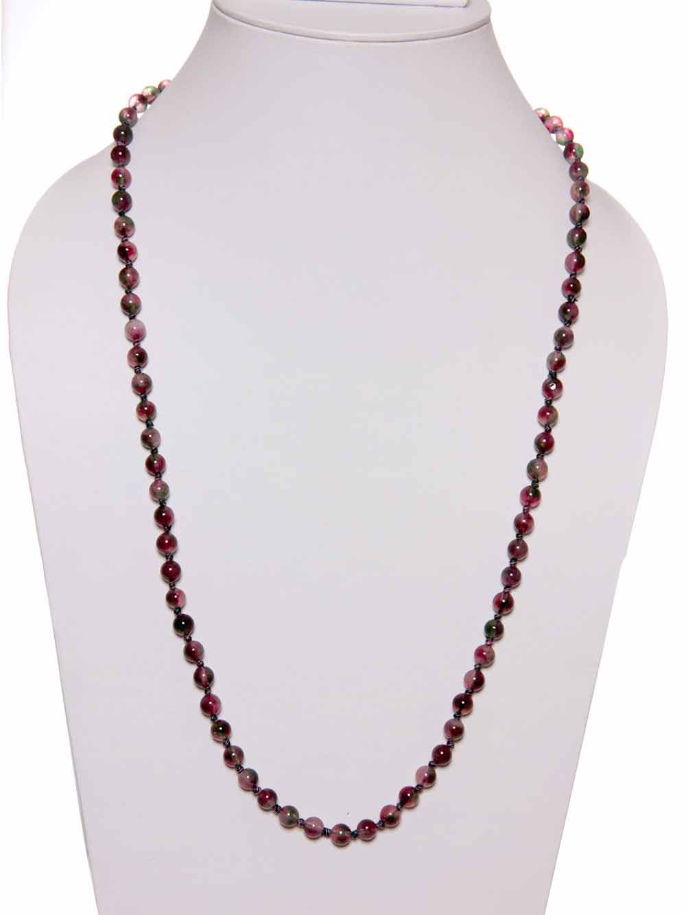 TheHaat_-6.jpg Genuine Certified Multicolor Crystal Stone Semi Precious Necklace - Image 1