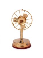 Brass Pedestal Fan
