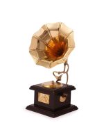 Decorative Brass Gramophone