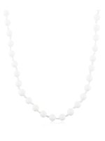 White Mother Of Pearl 32″ Healing Power Semi Precious Stone Necklace - Image 2