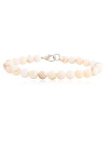 Natural White Mother Of Pearl Crystal Semi Precious Stone Bracelet - Image 2