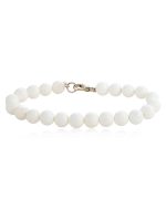 Natural Reiki White Pearl Semi Precious Stone Calming Effect Bracelet - Image 2