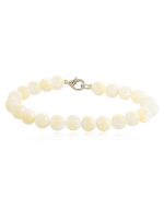 Original White Crystal Pearl Semi Precious Stone Stress Free Bracelet