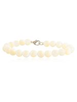 Original White Crystal Pearl Semi Precious Stone Stress Free Bracelet - Image 2