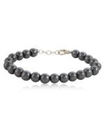 Natural Healing Reiki Haematite Stone Semi Precious Willpower Bracelet