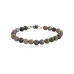 Reiki Crystal Agate Semi Precious Stone Bracelet Learning Ability