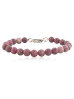 Original Purple Tourmaline Reiki Crystal Semi Precious Stone Bracelet - Image 2
