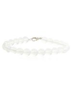 Natural White Opalite Healing Crystal Gemstone Semi Precious Bracelet - Image 2