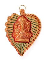 Home Decorative Wall Hanging Golden Ganesh