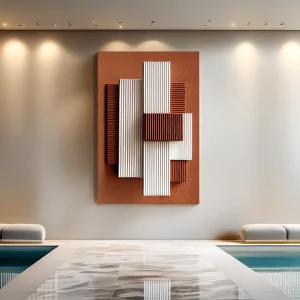 Modern Relief Wall Art