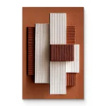 Modern Relief Wall Art - Image 2