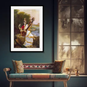 Saraswati Painting