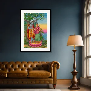 Radha Krishna – Painting