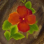 Bright Bloom Hand Platter - Image 2