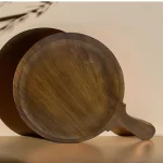 Rustic Wooden Pizza Platter - Image 3