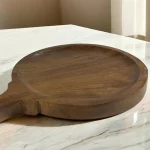 Rustic Wooden Pizza Platter - Image 2