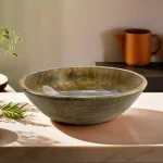 Minimal Handcrafted Wood Bowl - Image 3