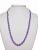 Genuine Purple Jade Heart Chakra Semi Precious Stone Necklace Serenity