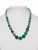 Genuine Turquoise Onyx Round Beads Semi Precious Gemstone Necklace