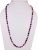 Purple Onyx Semi Precious Stone Necklace Feels Very Secure