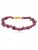Purple Garnet Chips Semi Precious Stone Bracelet Purify Chakras